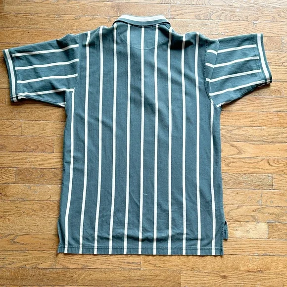 On Tour Men's striped polo shirt | Large