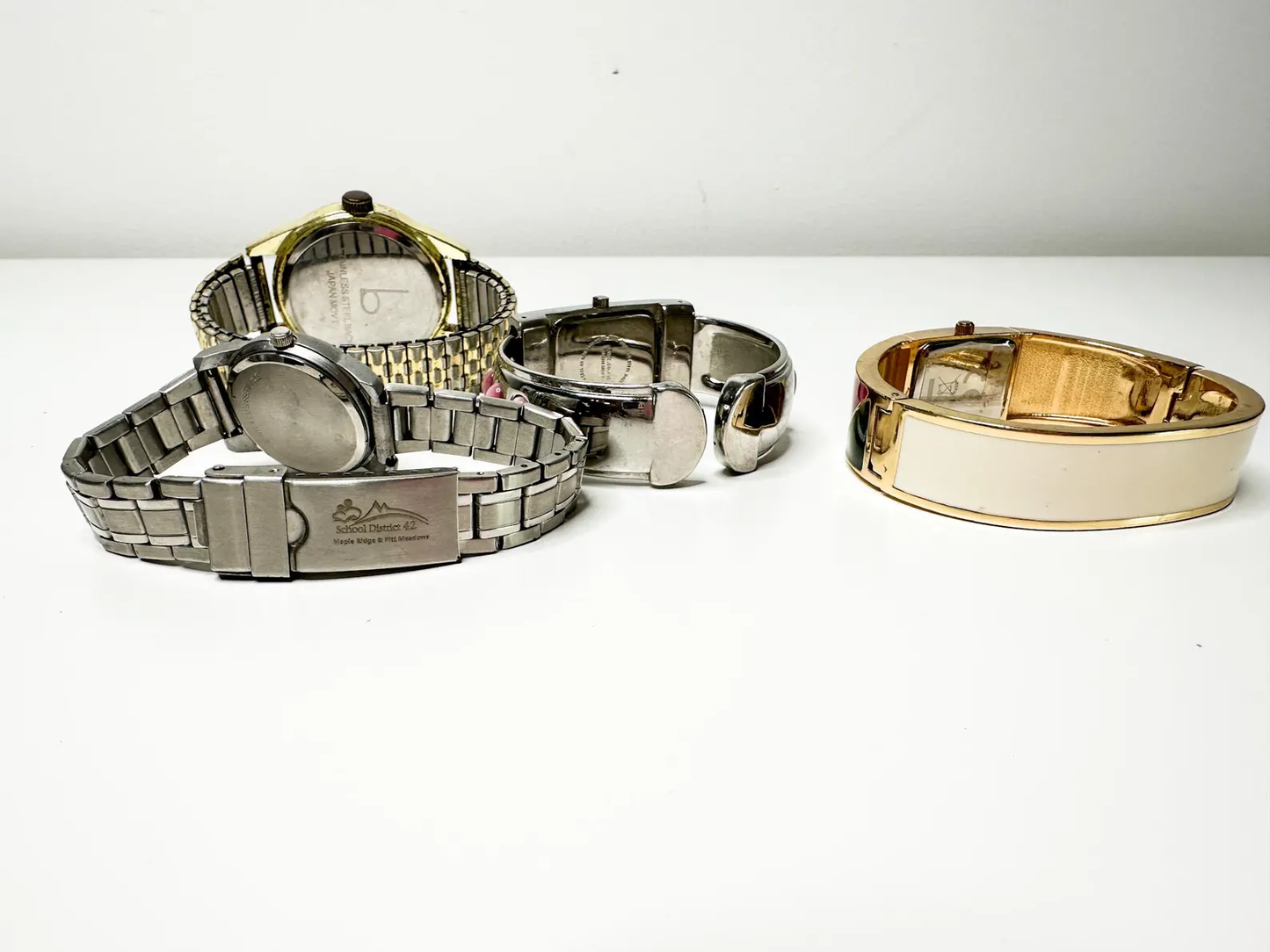 LOT of 4 Fashion Wrist Watches | NOT TESTED