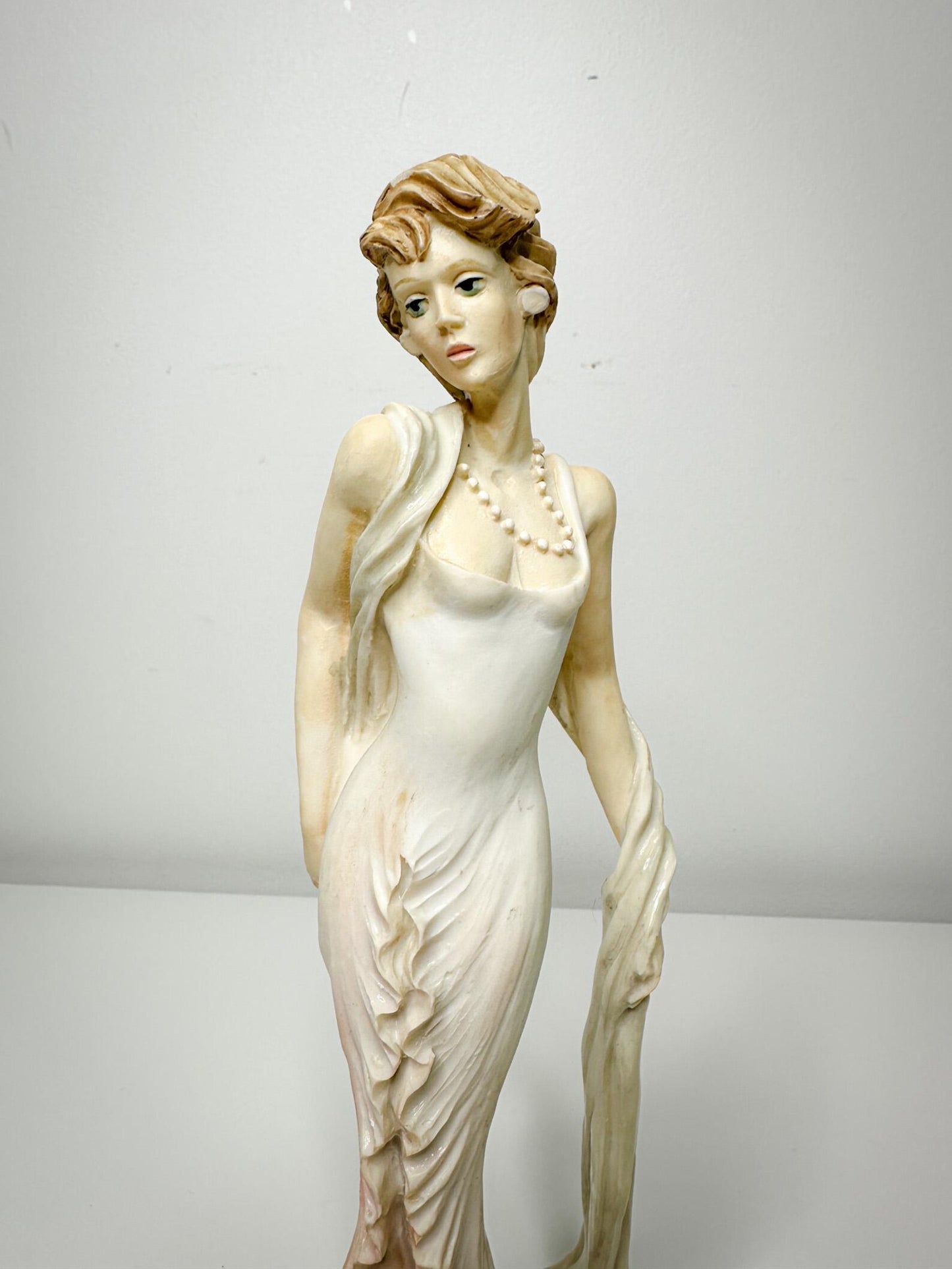 Vintage Elegant Lady Statue