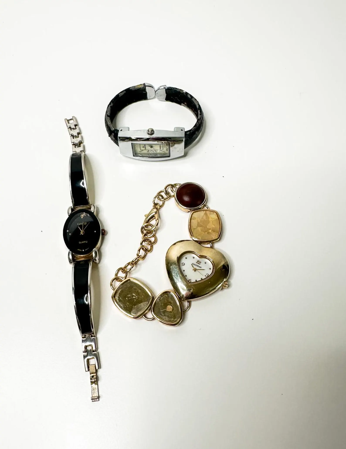 LOT of 3 Fashion Wrist Watches | NOT TESTED