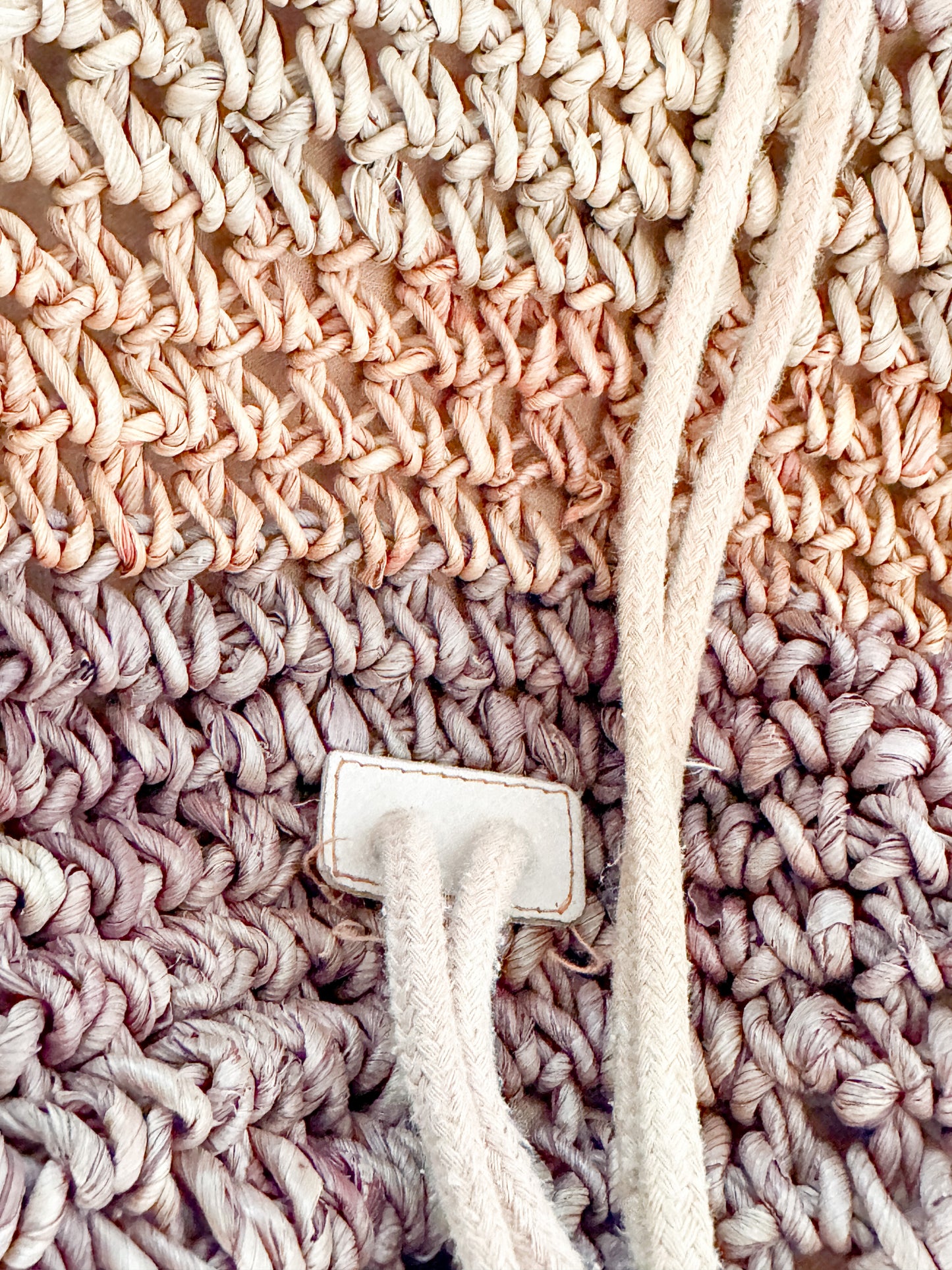 Vintage Boho Crochet Bag