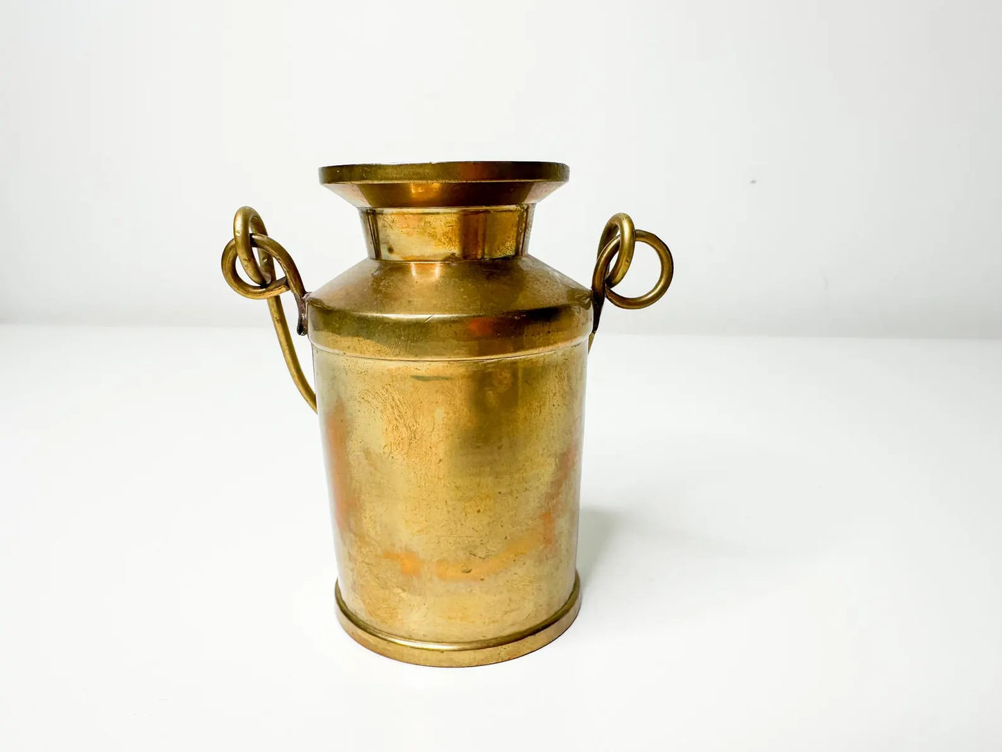 Solid Brass Milk Jug | Vintage Miniature Milk Jug