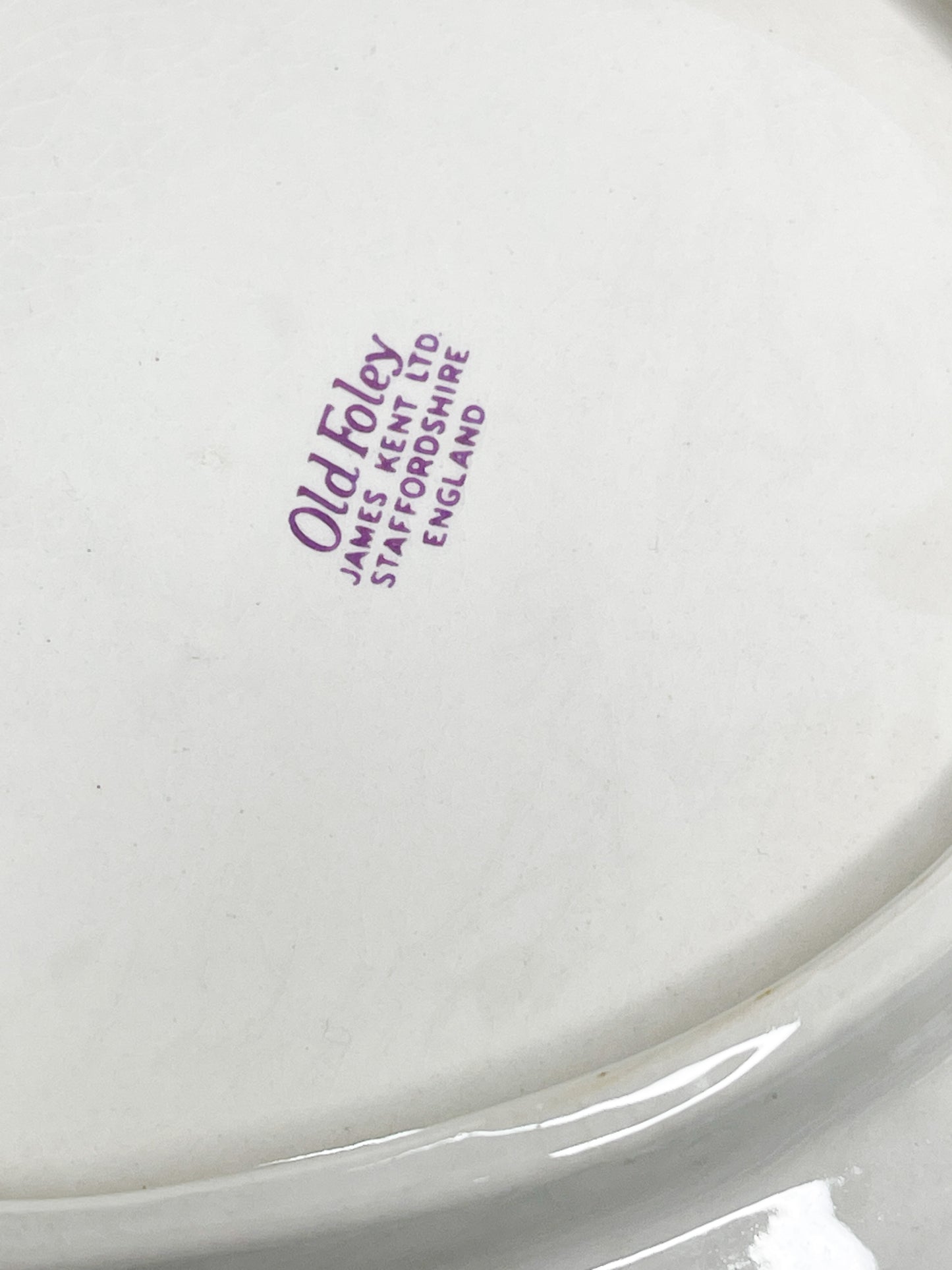 Vintage Old Foley, Wash Basin and Pitcher| Chinese Rose Pattern| James Kent LTD. Staffordshire England