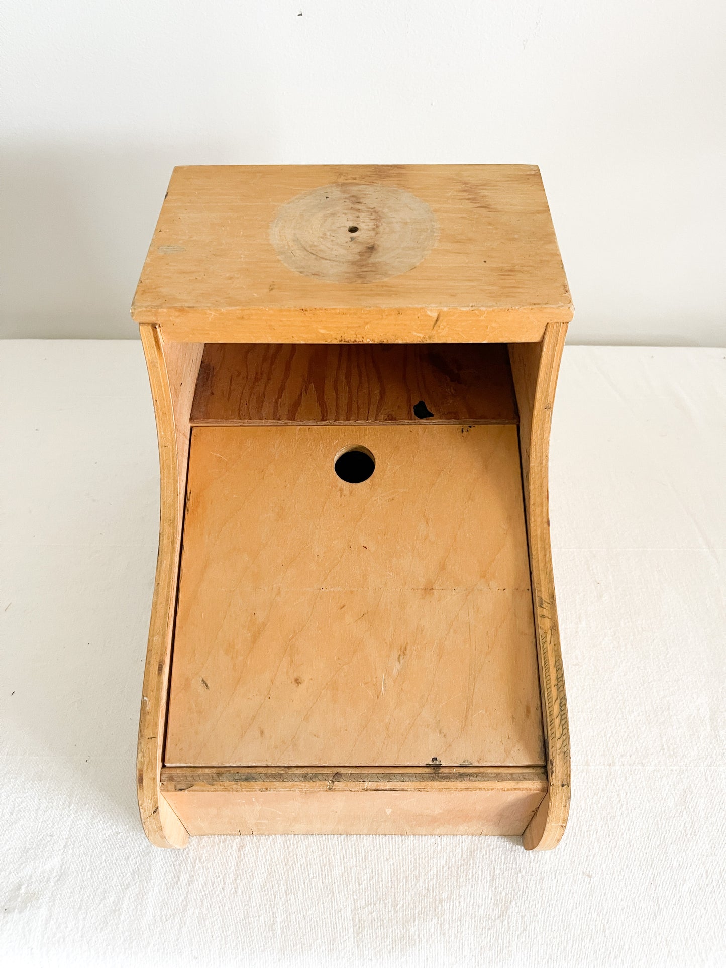 Vintage Rise 'n Shine Shoe Shine Box