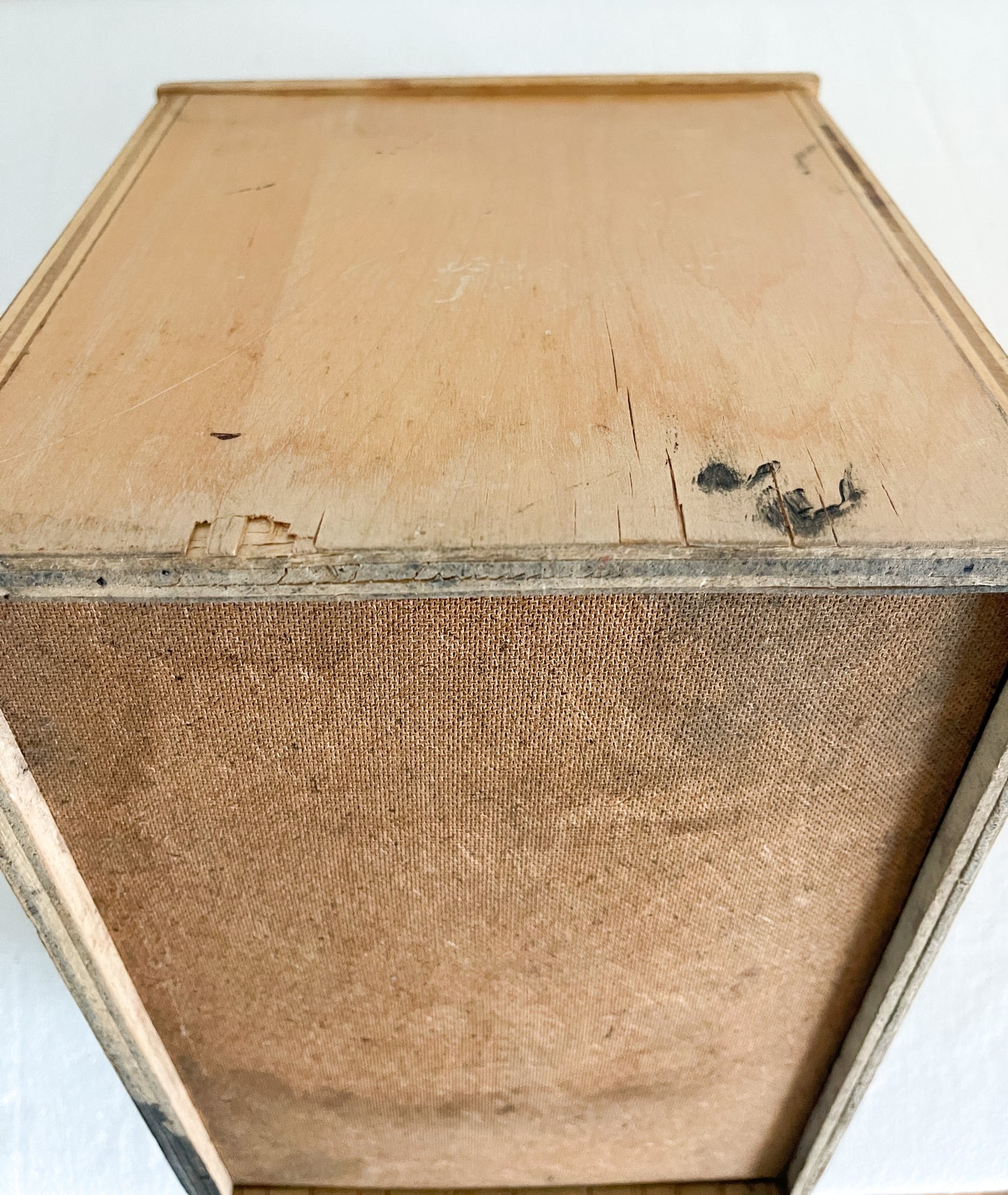 Vintage Rise 'n Shine Shoe Shine Box