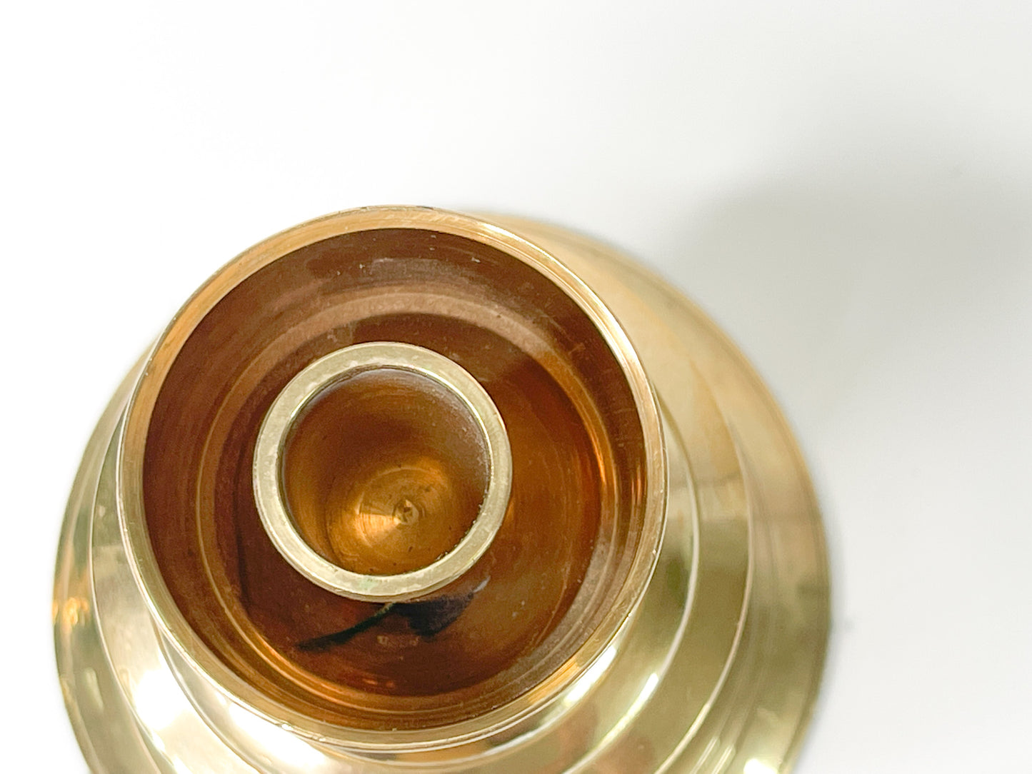 Lot of 2 Curated MCM Brass Candle Holders| Mix and Match Brass Candle Holders|