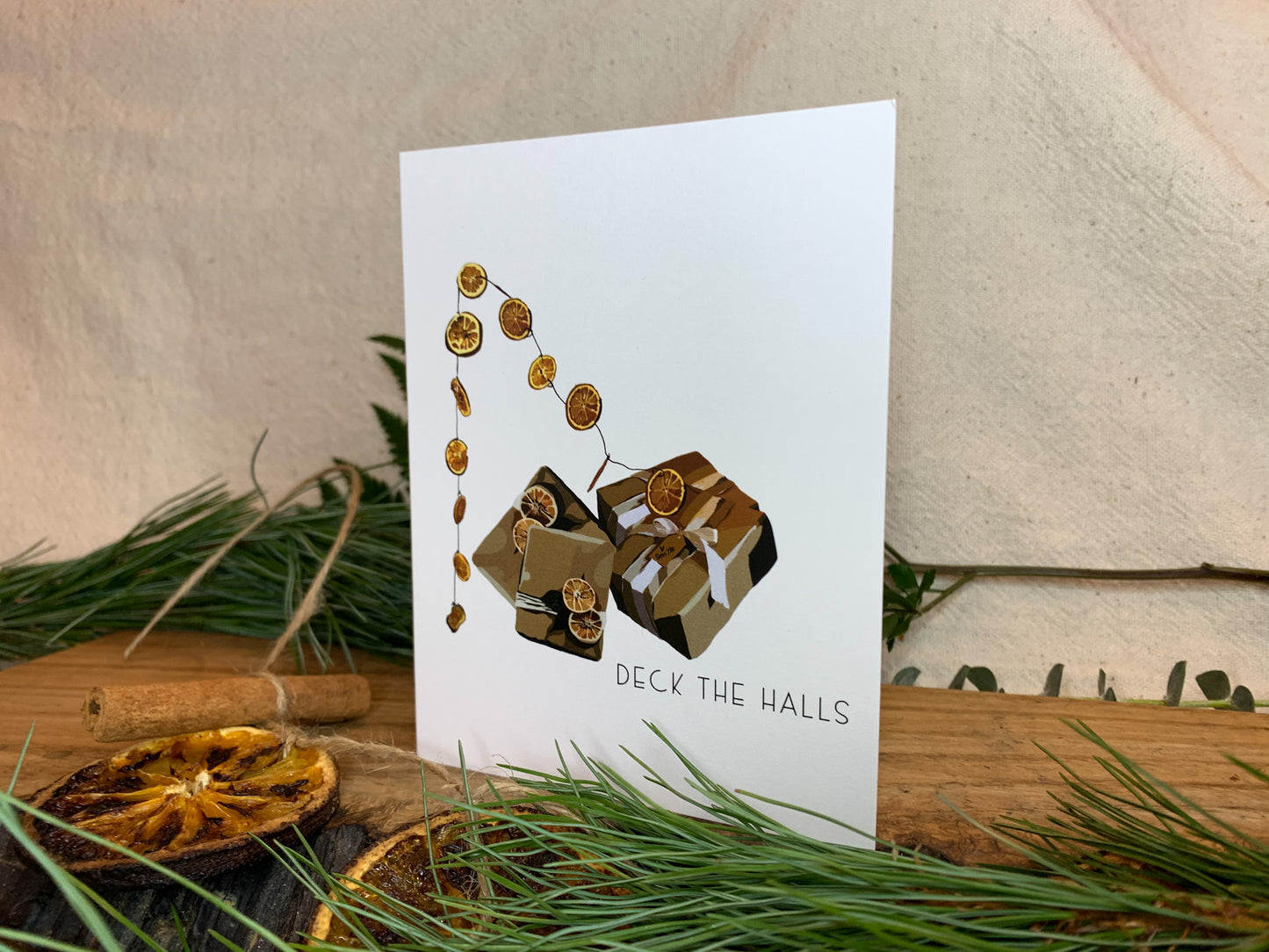 Five Assorted Holiday cards - $20.00