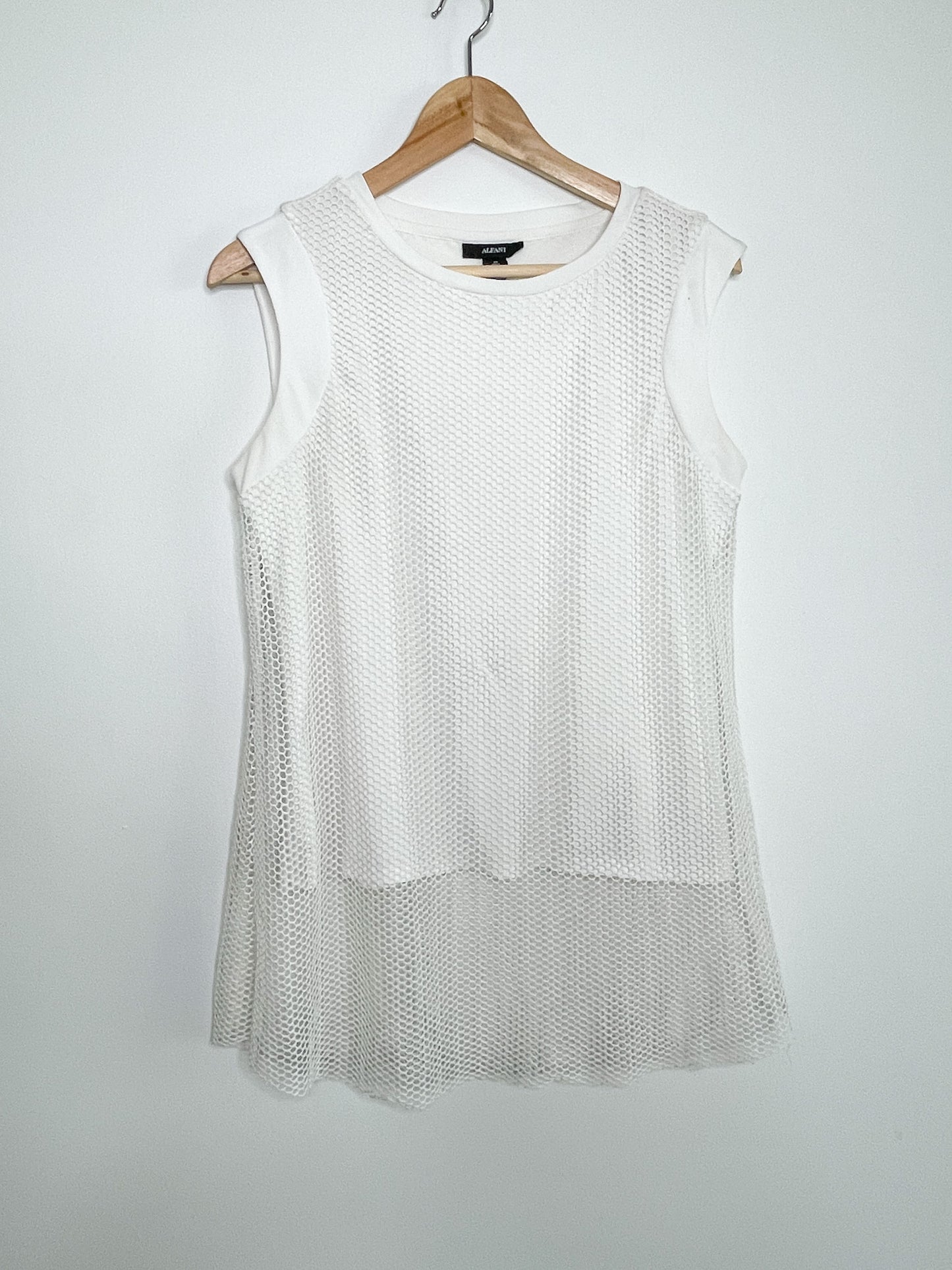 Vintage Alfani Mesh Top | Vintage Fashion Mesh Top | Vintage Sleeveless Mesh Top.