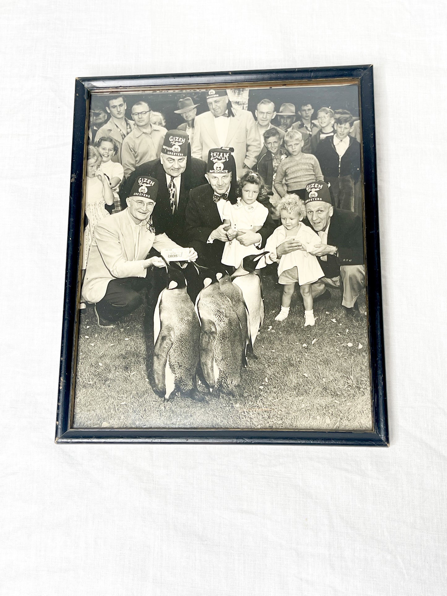 Vintage Shrine PNE framed photograph.