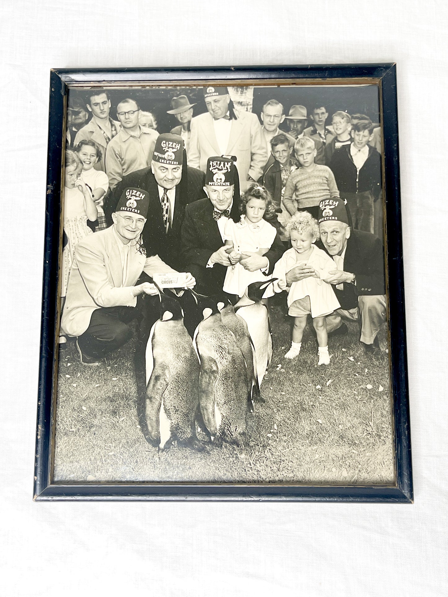 Vintage Shrine PNE framed photograph.