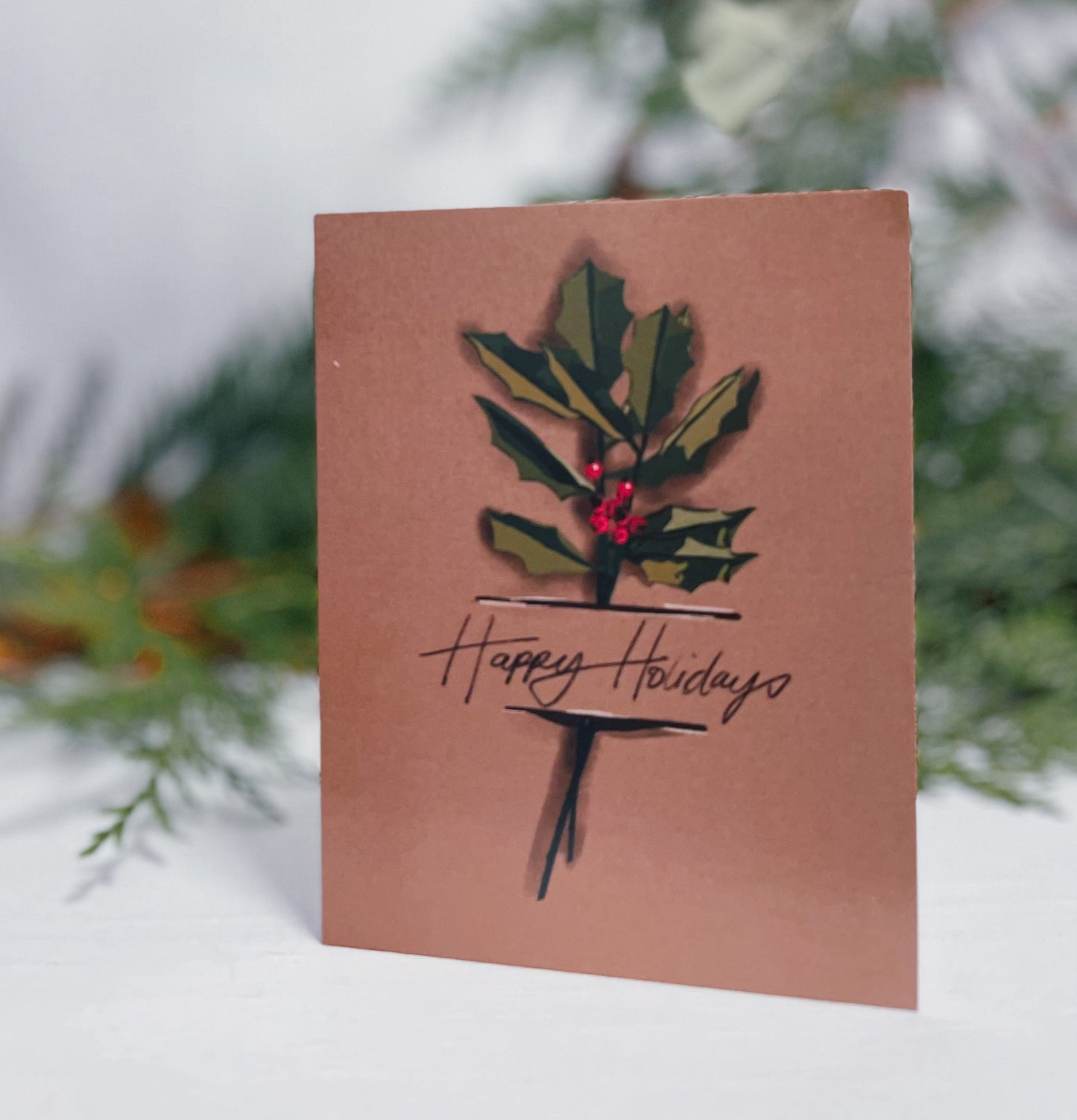 Happy Holidays - Holiday Greeting Card