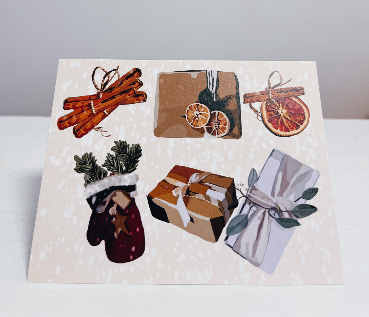 Bringing Gifts - Holiday Greeting Card