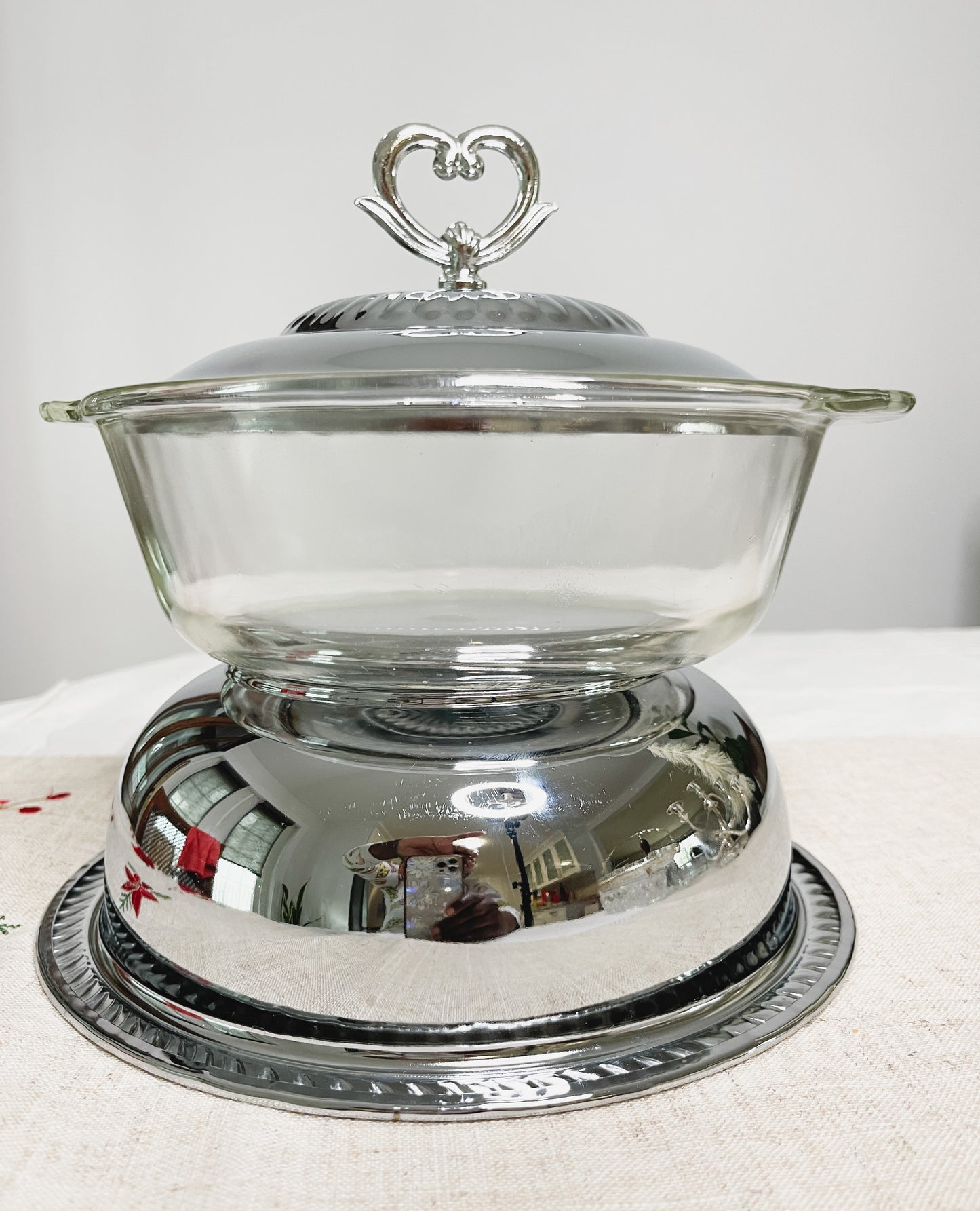 Shelton Ware Anchor Hocking Fire King 3 Pc Covered Serving Bowl Set Vintage