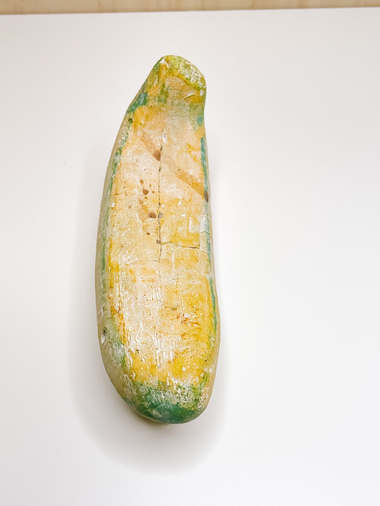 Vintage Terracotta Fruit Bowl with Terracotta Fruit