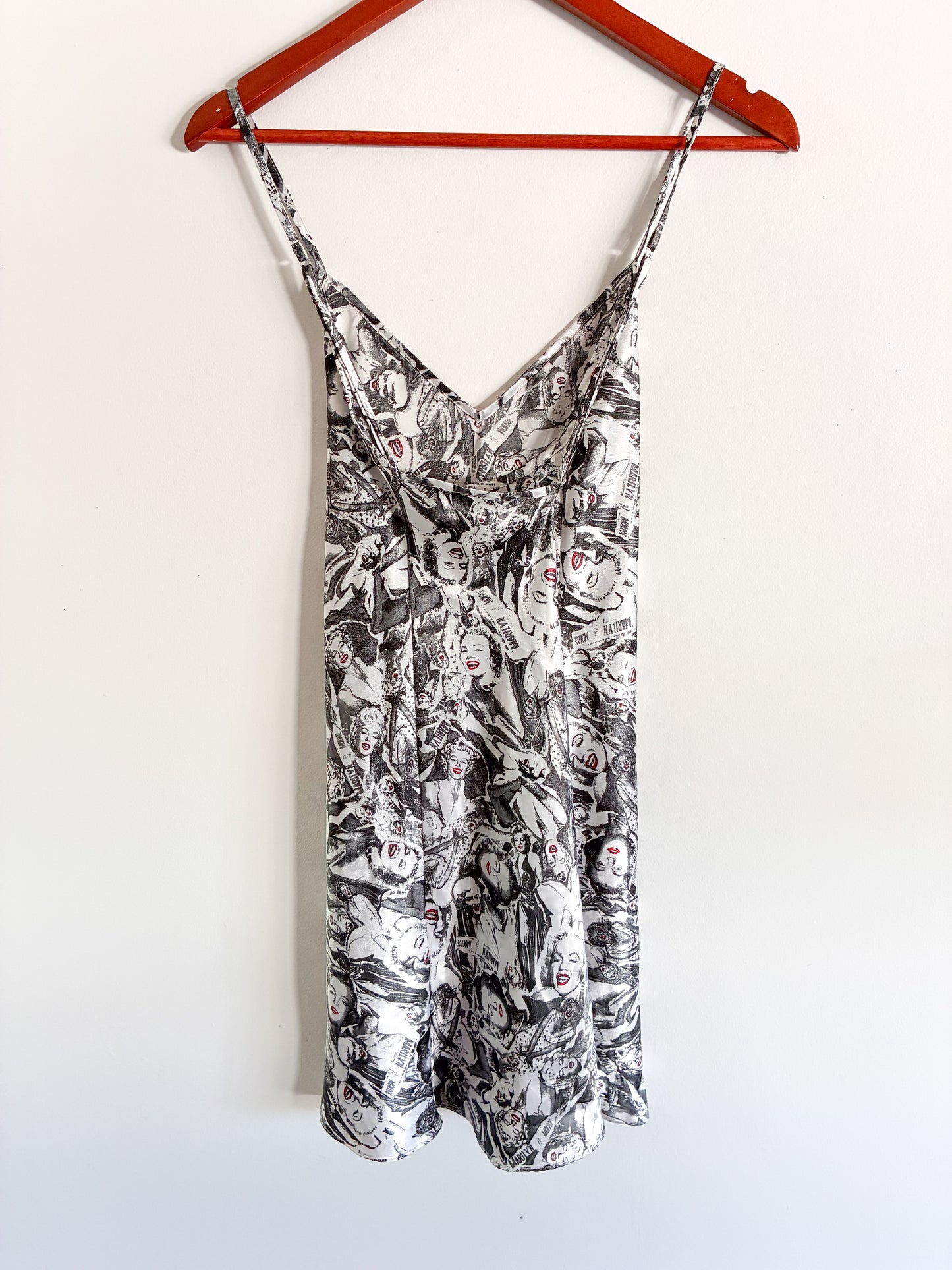 Marilyn Monroe by Warners Lingerie Medium Black White Print Collectors Piece Description: