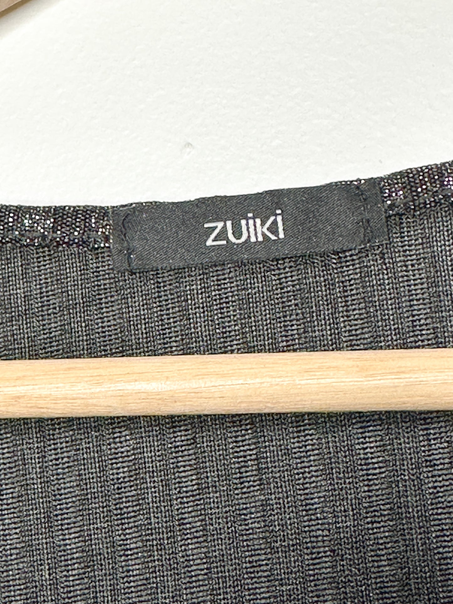 Vintage Zuiki Onesie | Black Body Suit with silver stripes