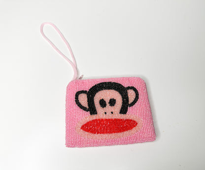 Paul Frank Beaded Coin Purse