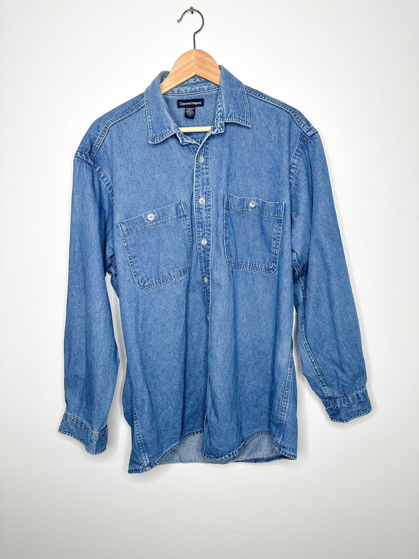 Vintage Denver Hayes Denim Jacket | Size Large