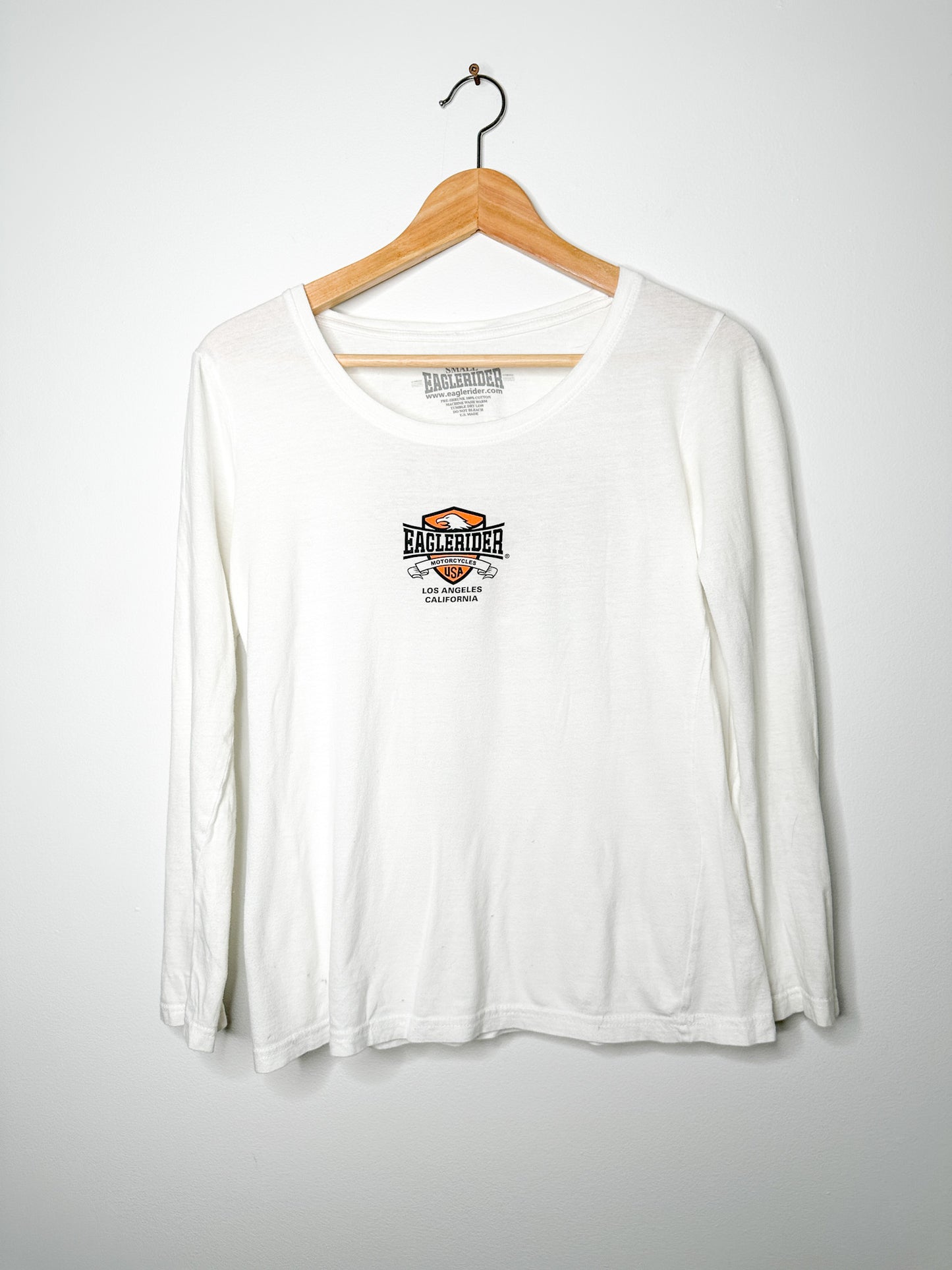 Vintage Eagle Rider T-Shirt Long Sleeves | Motorcycle T-shirts | Size: S