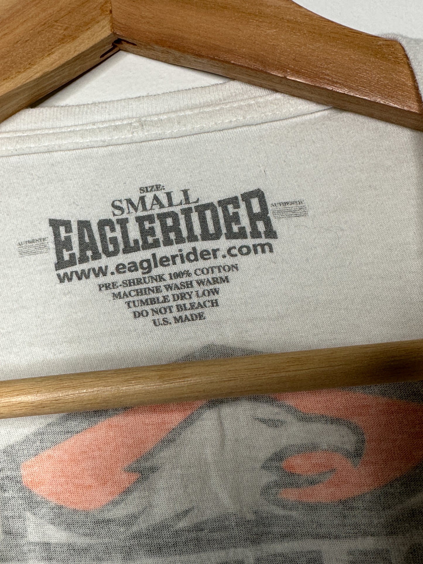 Vintage Eagle Rider T-Shirt Long Sleeves | Motorcycle T-shirts | Size: S