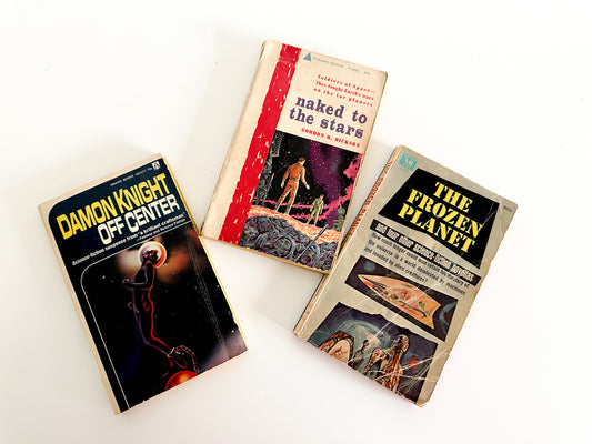 Lot of 3 Vintage Science Fiction Books | Collectible Science Fiction Paperback Books| Vintage Books|