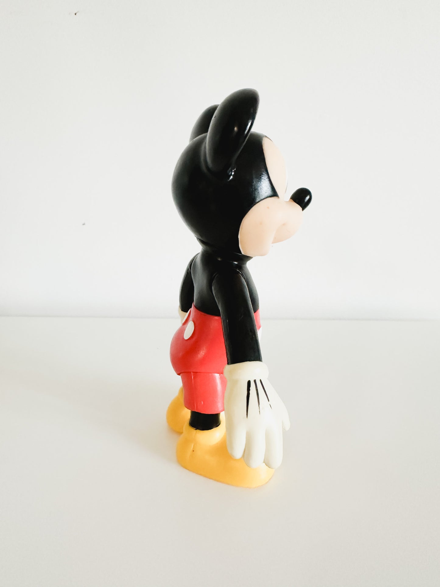 Vintage Mickey Mouse Figurine with Movable Parts | Vintage Disney Character Figurine.