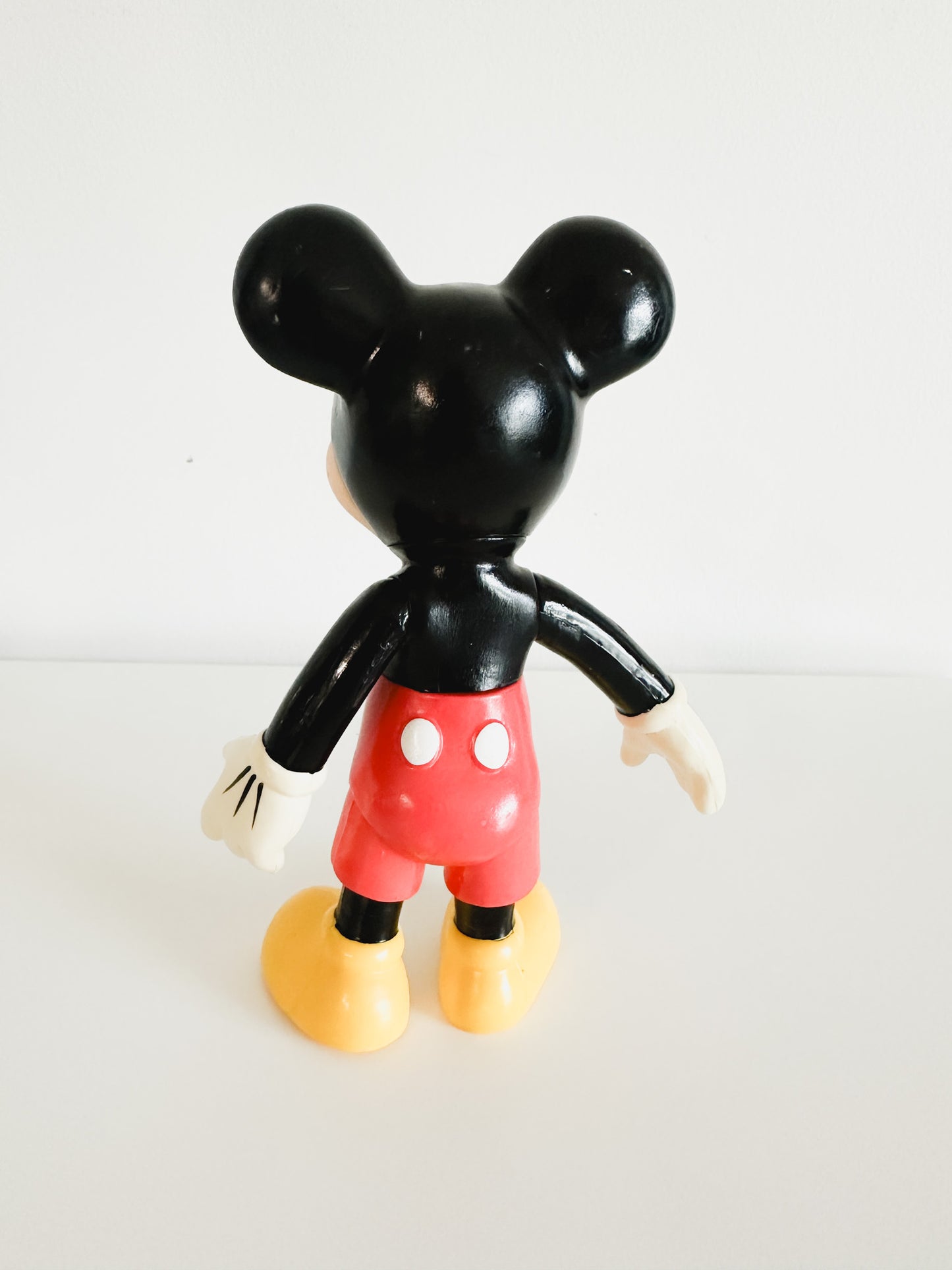 Vintage Mickey Mouse Figurine with Movable Parts | Vintage Disney Character Figurine.