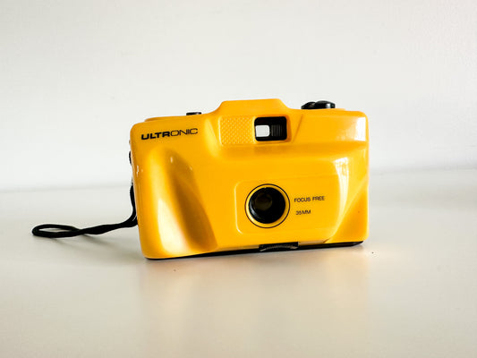 Ultronic Camera | 35 mm Vintage Camera | 1980s Focus Free Camera