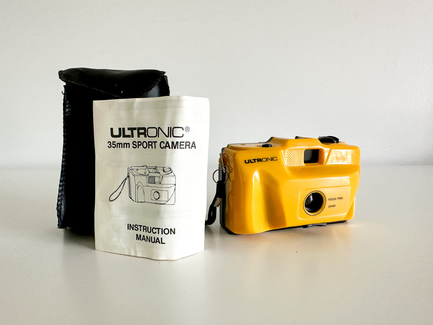 Ultronic Camera | 35 mm Vintage Camera | 1980s Focus Free Camera