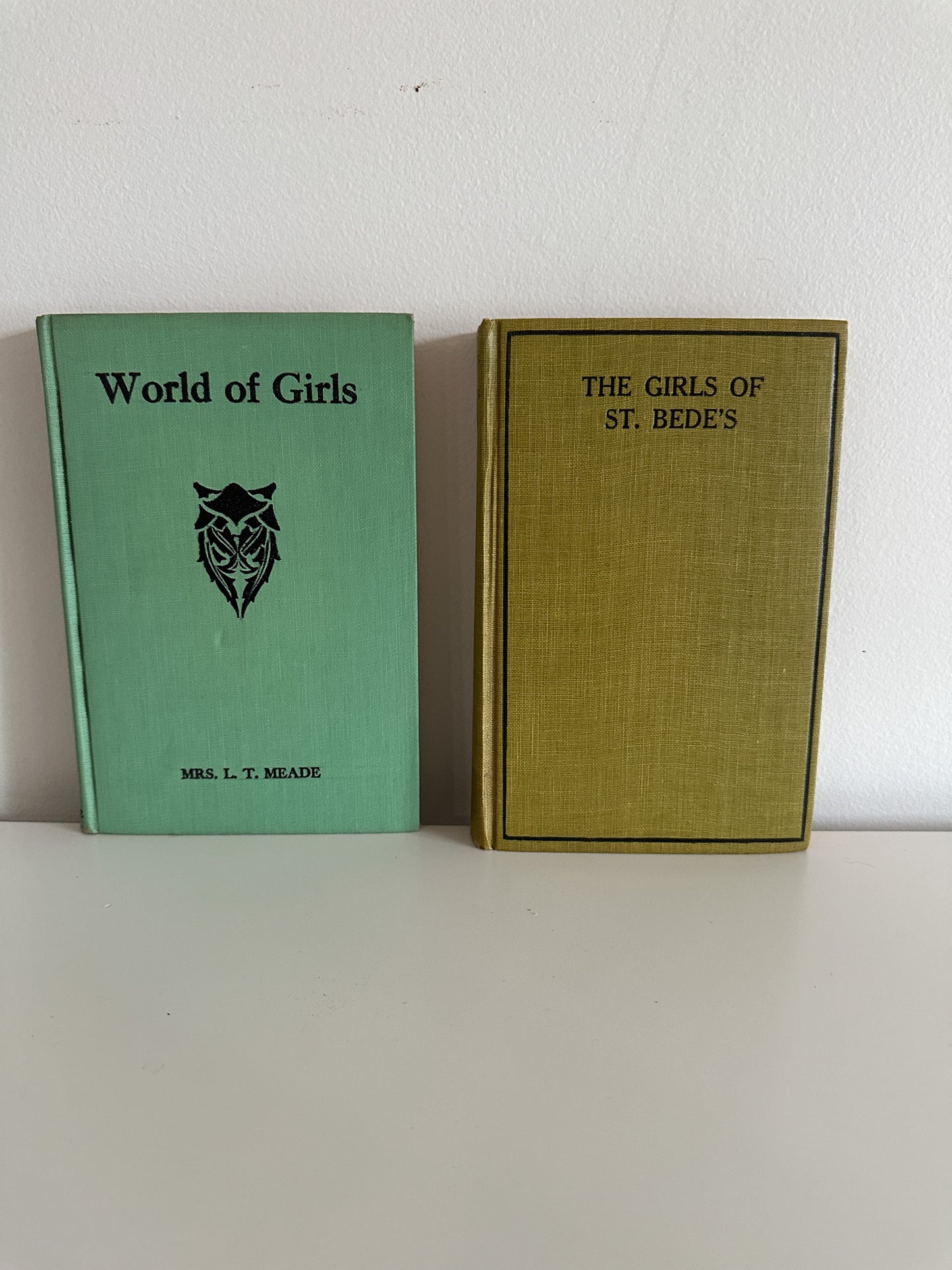 Lot of Two vintage Books | 1930s Vintage Books | The Girls of St. Bedes and World of Girls