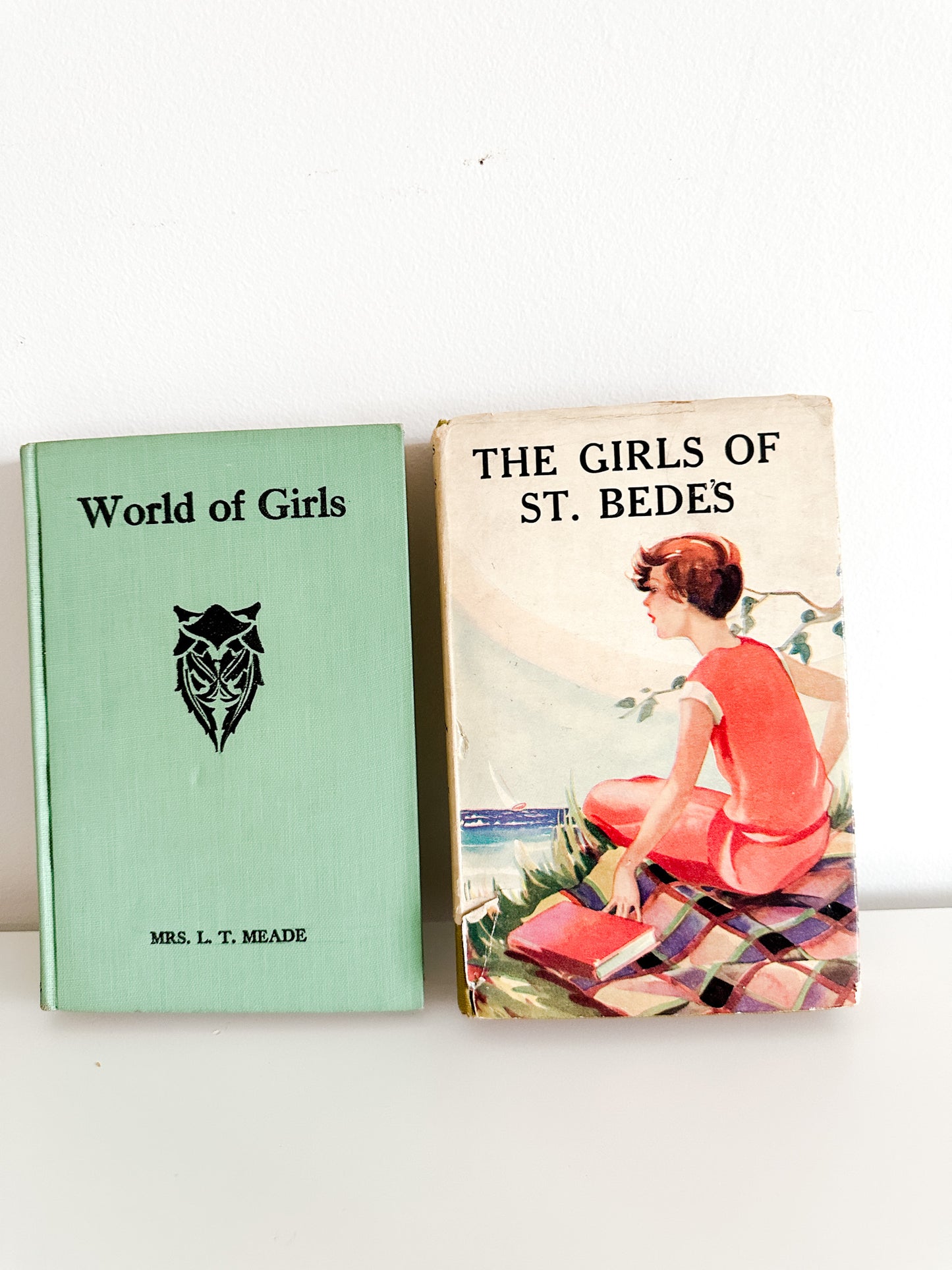 Lot of Two vintage Books | 1930s Vintage Books | The Girls of St. Bedes and World of Girls