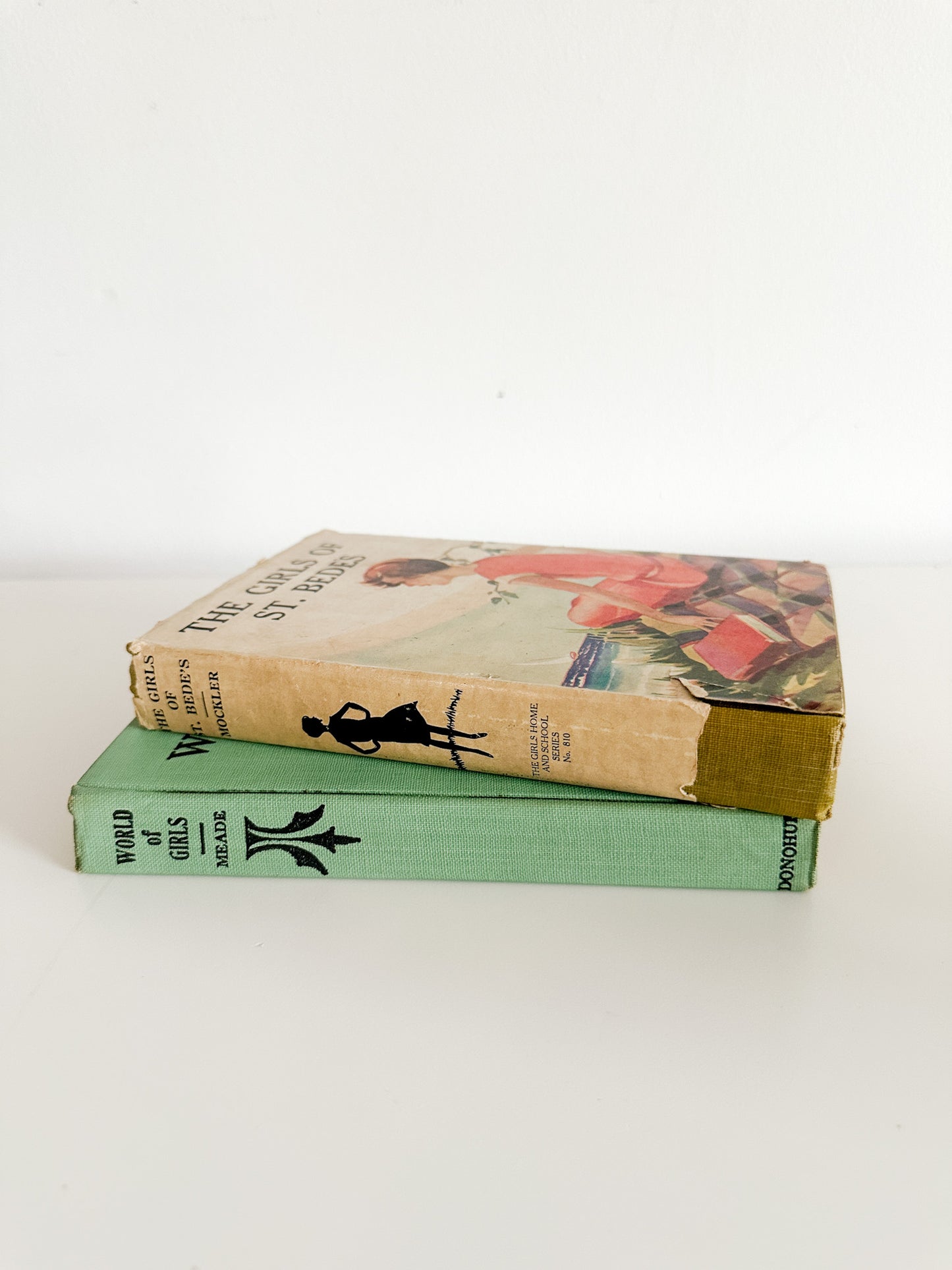 Lot of Two vintage Books | 1930s Vintage Books | The Girls of St. Bedes and World of Girls