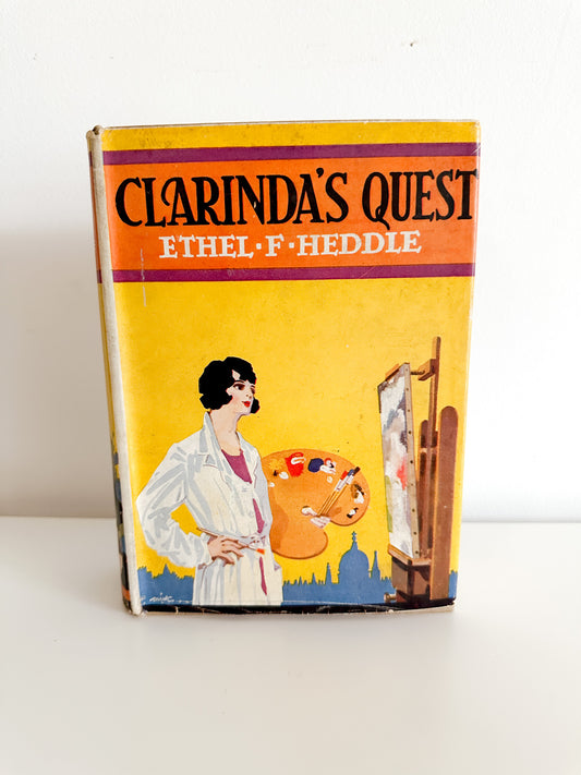 Clarinda’s Quest by Ethel F. Heddle ( Hardcover with dust jacket) | Vintage