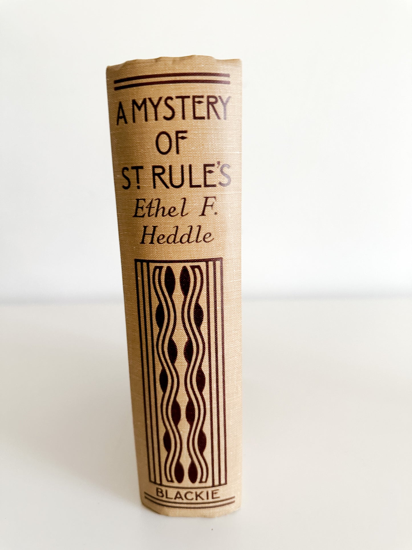 A Mystery of St. Rules by Ethel F. Heddle ( Hardcover with dust jacket) | Vintage