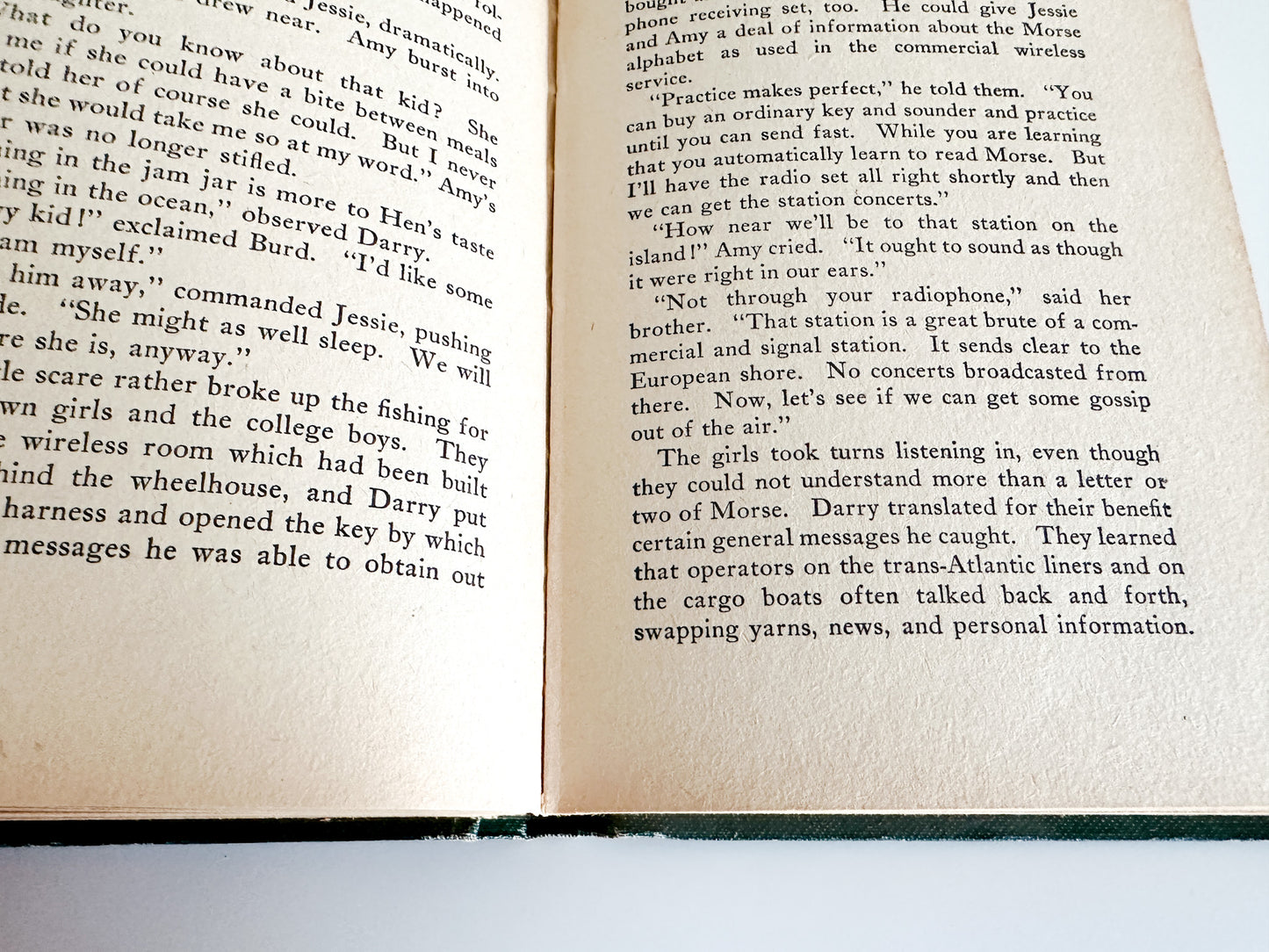 Lot of three Vintage 1930s Books | Curated Lot of Vintage Novels | The Good Earth, Lorna Doone and The Campfire Girls on Station Island