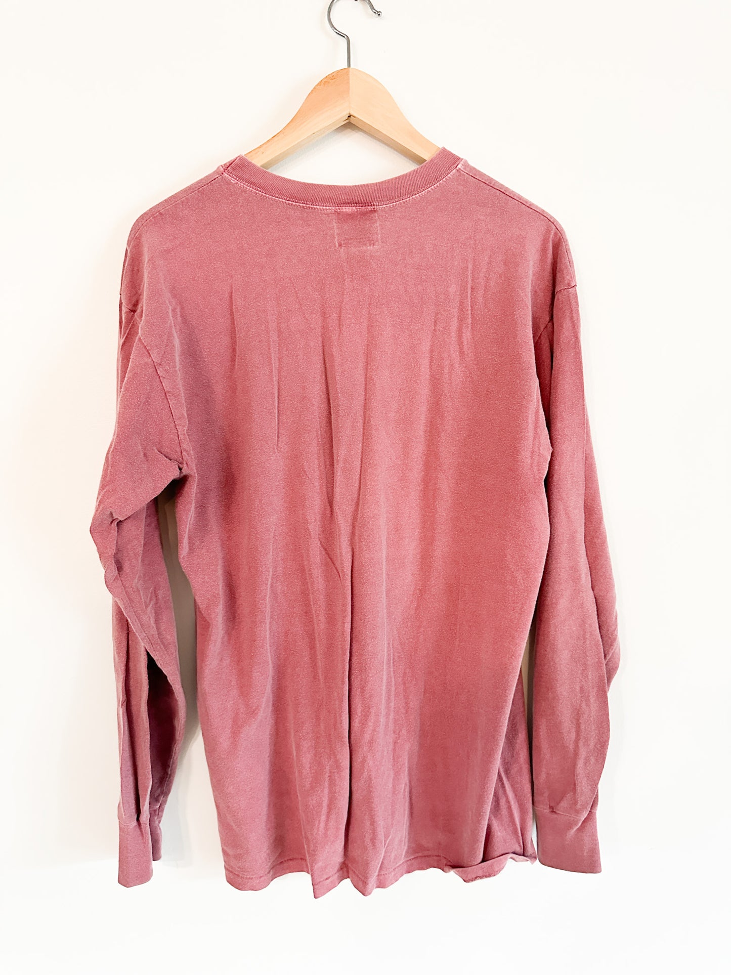 Vintage Long Sleeved  Graphite T-shirt | Size Large