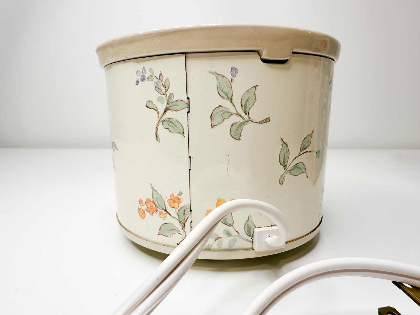 Vintage Electric Potpourri Crock Pot by Rival | Vintage Potpourri Warmer