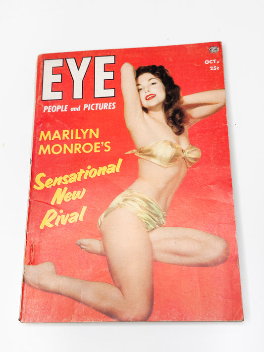 1953 Eye People and Pictures Magazine - October 1953 with Maria Eve Meyer