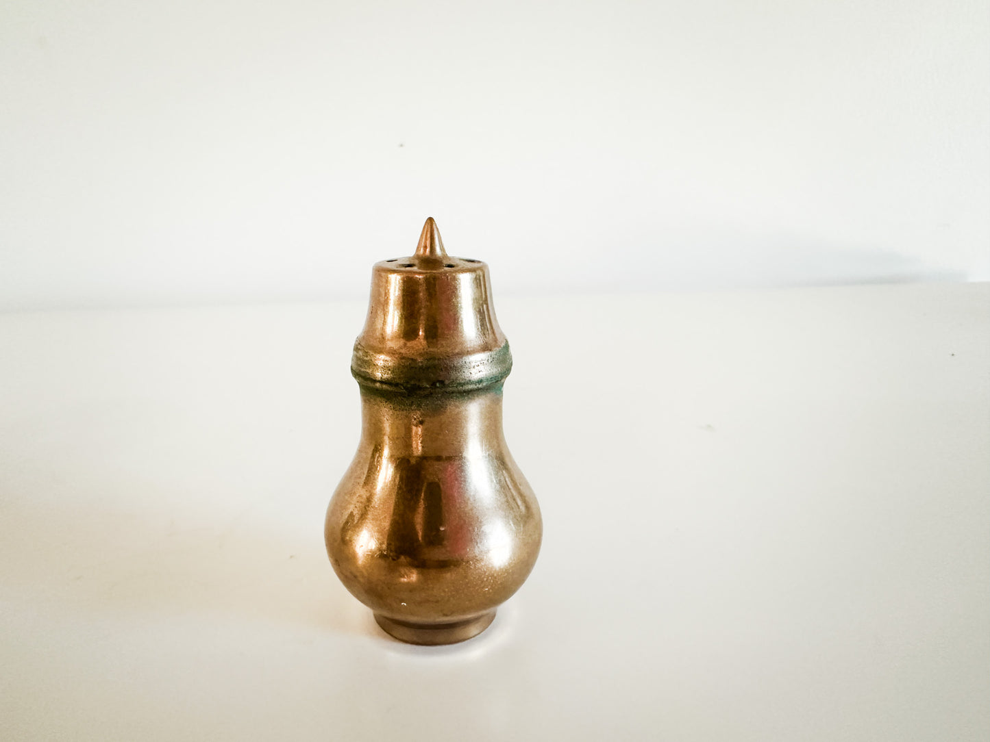 Brass Lot of Candle Tealight Holder and Pepper Shaker