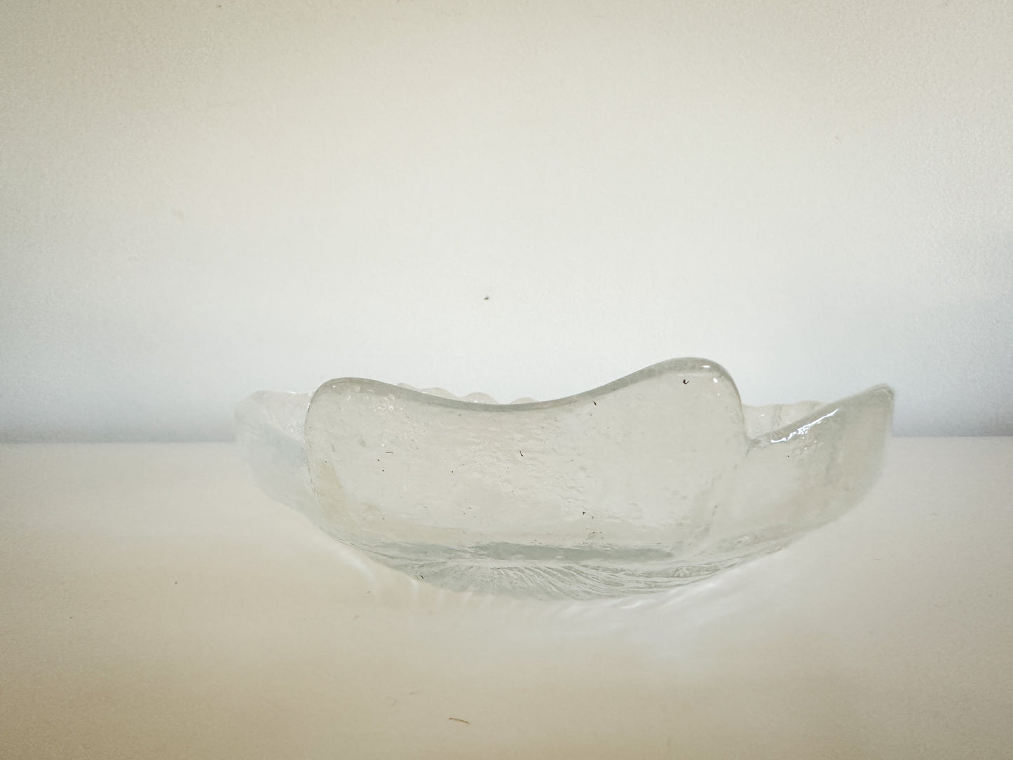 Glass Shell Trinket Bowl