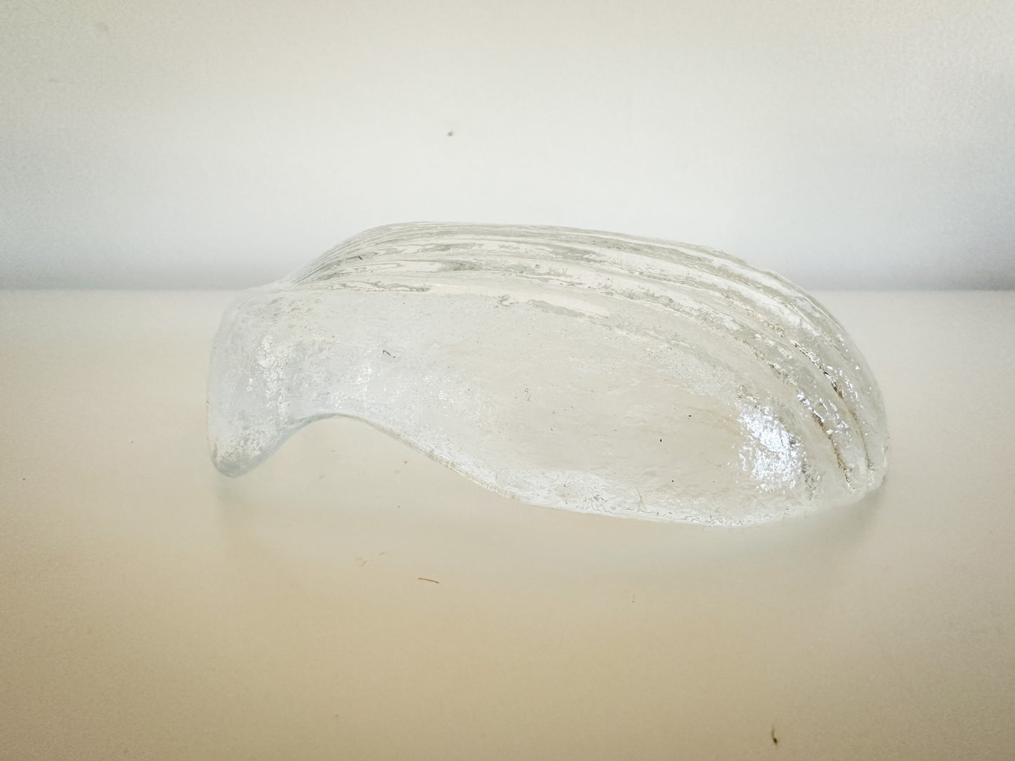 Glass Shell Trinket Bowl