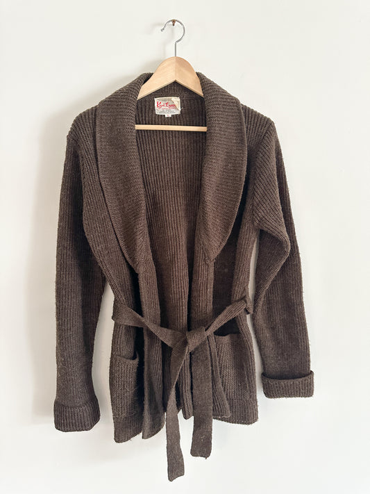 Kari - Lynn Knitted Cardigan | Open Cardigan| Robe Style Cardigan |Size Large