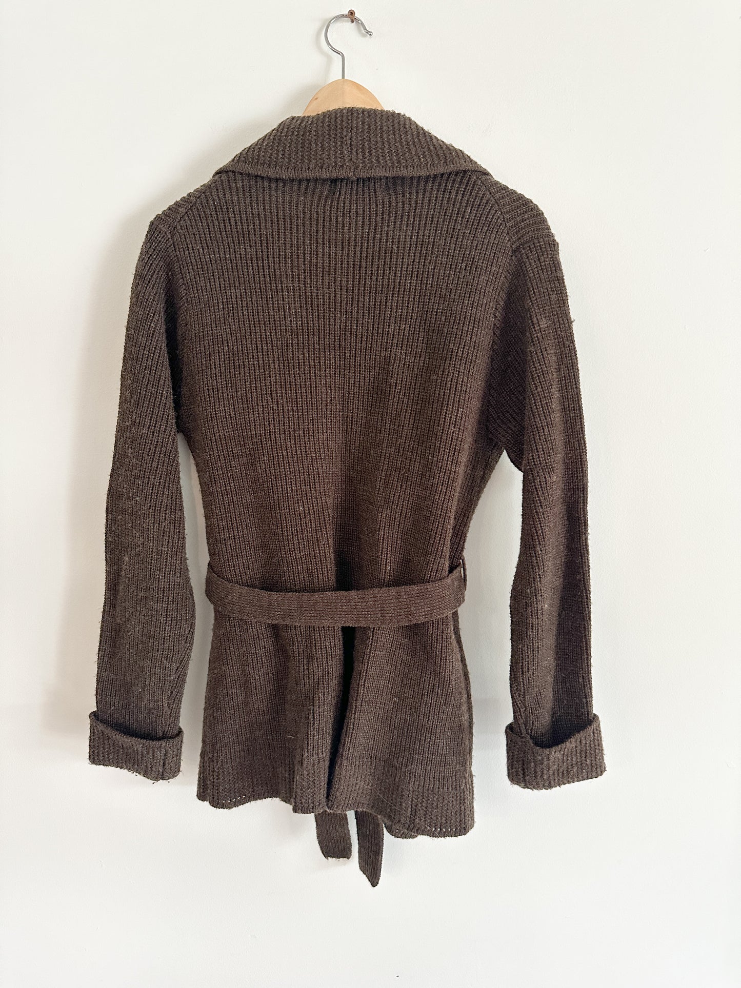 Kari - Lynn Knitted Cardigan | Open Cardigan| Robe Style Cardigan |Size Large