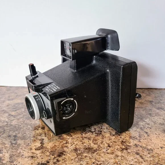 Vintage 1970s Polaroid Square Shooter 2 Land Camera - Instant Film Camera