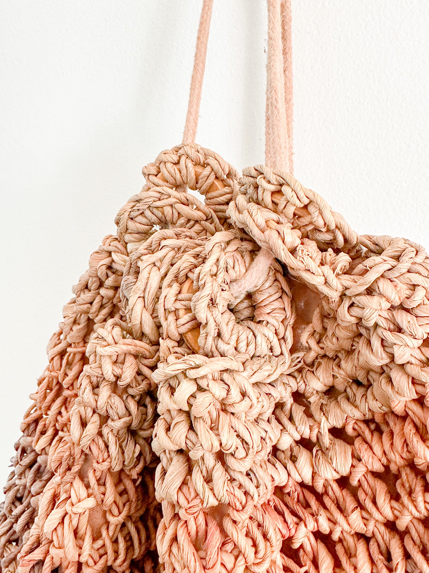 Vintage Boho Crochet Bag