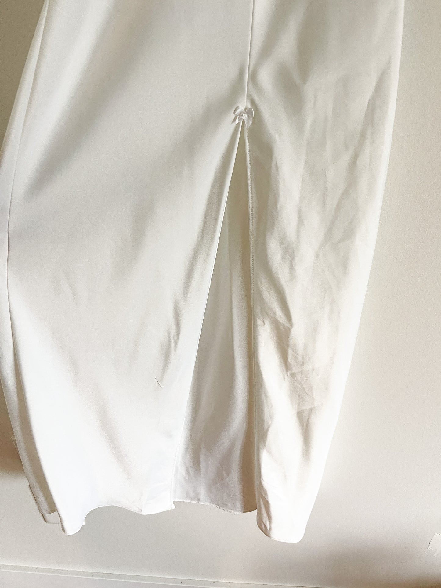 Vintage FM Lingerie Full Length White Negligee/Nightgown