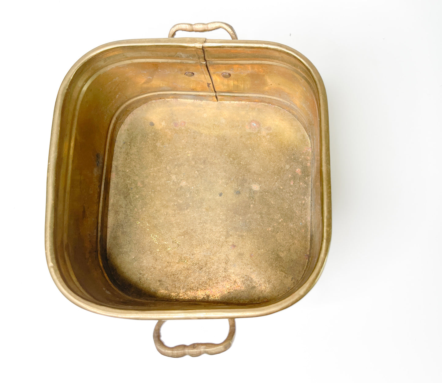 Vintage Brass Pot| Vintage Brass Planter | Collectible Brass