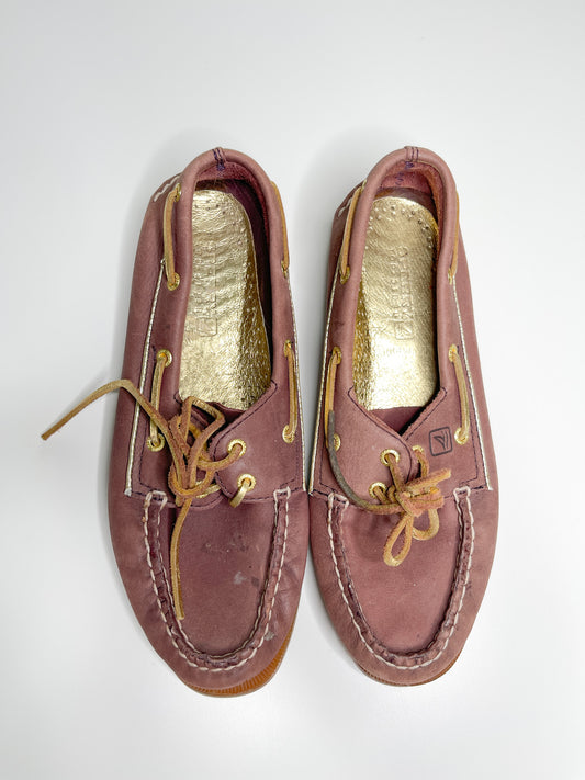 Vintage SPERRY Top-Sider Boating Shoes | Non- Slip Non- Marking Boat Shoes| Women's Shoes| Size 8M