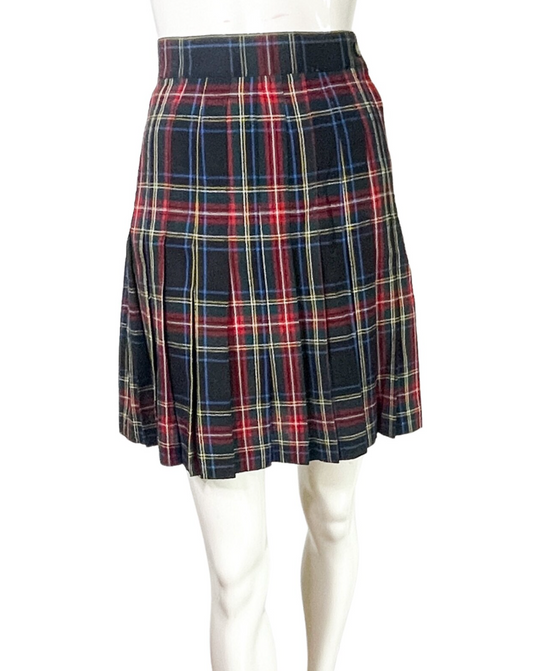 Vintage Pierre Cardin Wool Skirt | Pierre Cardin Tennis Skirt| Vintage 100% Pure Virgin Wool Skirt| Plus Size Vintage