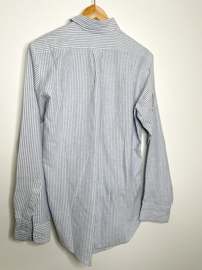 Hill and Archer Tailored Shirt | Vintage Hill and Archer Striped Blouse |